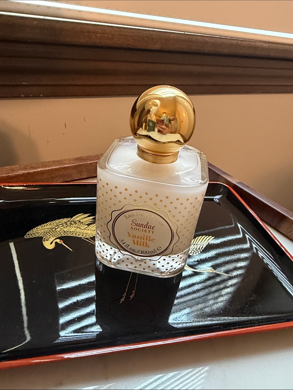 Vanilla Milk Eau de Parfum - White & Gold-3.4 oz. 100ml